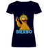 Sesamstraße - Bibo Bierbo - V-Neck Damenshirt Deep Navy