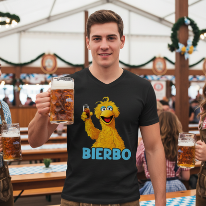 Sesamstraße - Bibo Bierbo - V-Neck Damenshirt