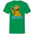 Sesamstraße - Bibo Bierbo - Herren V-Neck Shirt Kelly Green