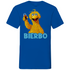 Sesamstraße - Bibo Bierbo - Herren V-Neck Shirt Royal Blue