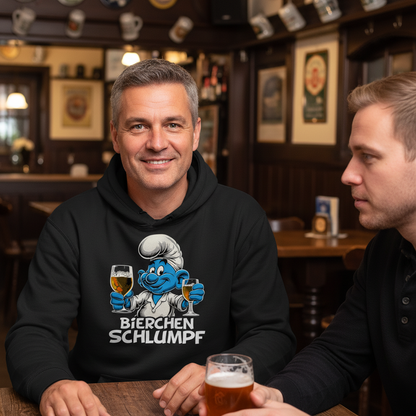 Bierchen Schlumpf Grafik - Unisex Hoodie