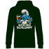 Bierchen Schlumpf Grafik - Unisex Hoodie Forest Green