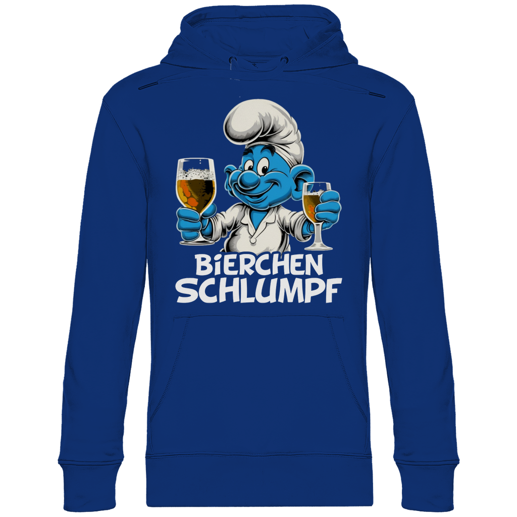 Bierchen Schlumpf Grafik - Unisex Hoodie Royal