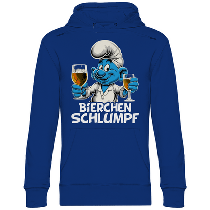 Bierchen Schlumpf Grafik - Unisex Hoodie Royal