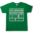 Solange mir niemand das Wasser reichen kann nehme ich ein Bier - Herren Shirt Kelly Green