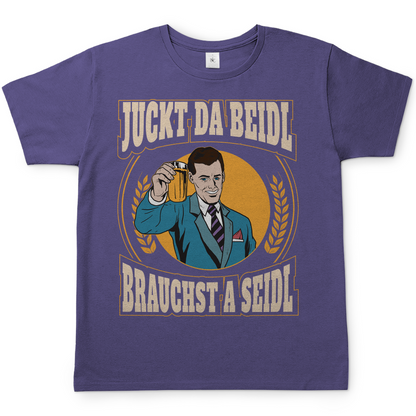 Juckt da Beidl brauchst a Seidl - Herren Shirt Millennial Lilac