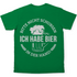 Bitte nicht schubsen ich habe Bier in der Hand - Herren Shirt Kelly Green