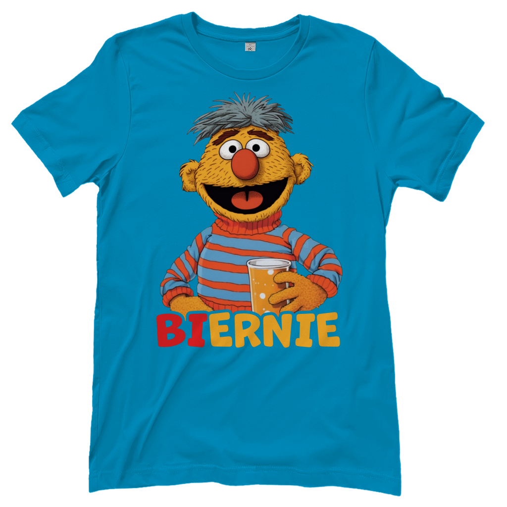 Sesamstraße - Ernie Biernie - Damenshirt Atoll