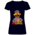 Sesamstraße - Ernie Biernie - V-Neck Damenshirt Deep Navy