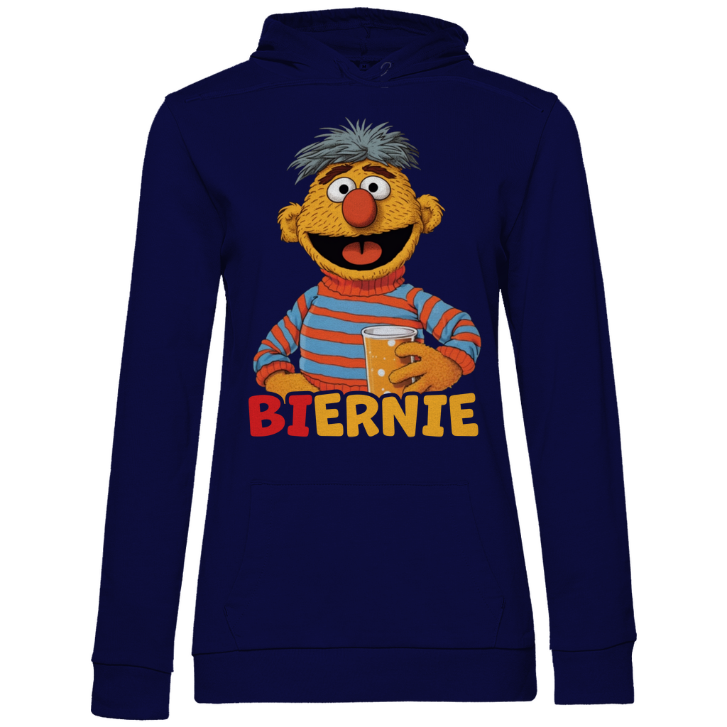 Sesamstraße - Ernie Biernie - Damen Hoodie Navy Blue