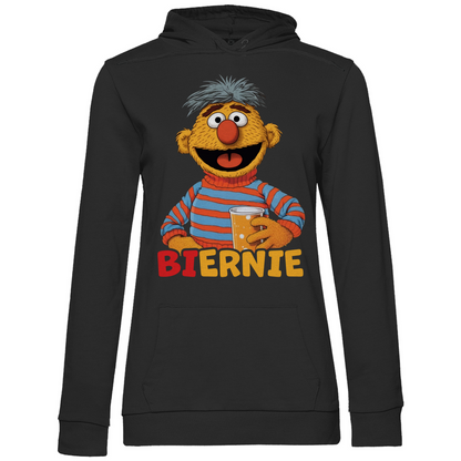 Sesamstraße - Ernie Biernie - Damen Hoodie Black