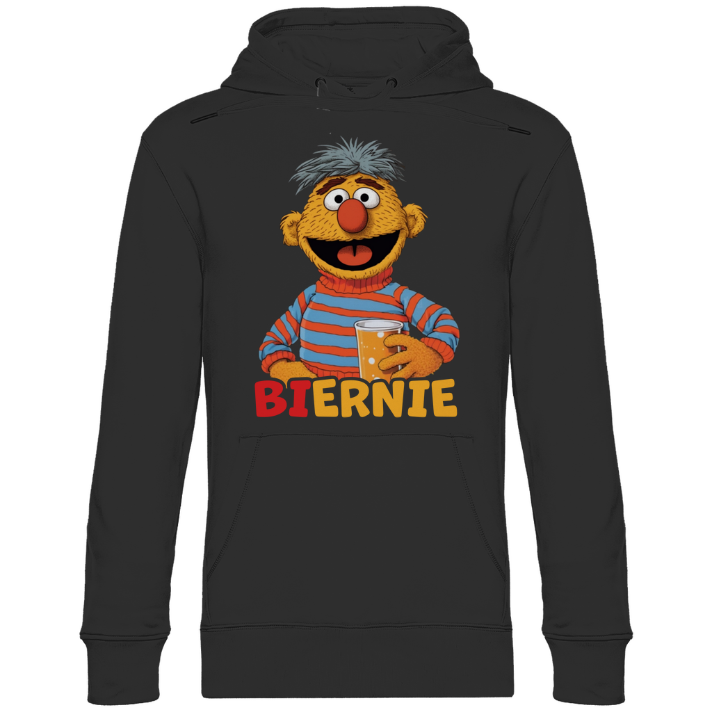 Sesamstraße - Ernie Biernie - Unisex Hoodie Black