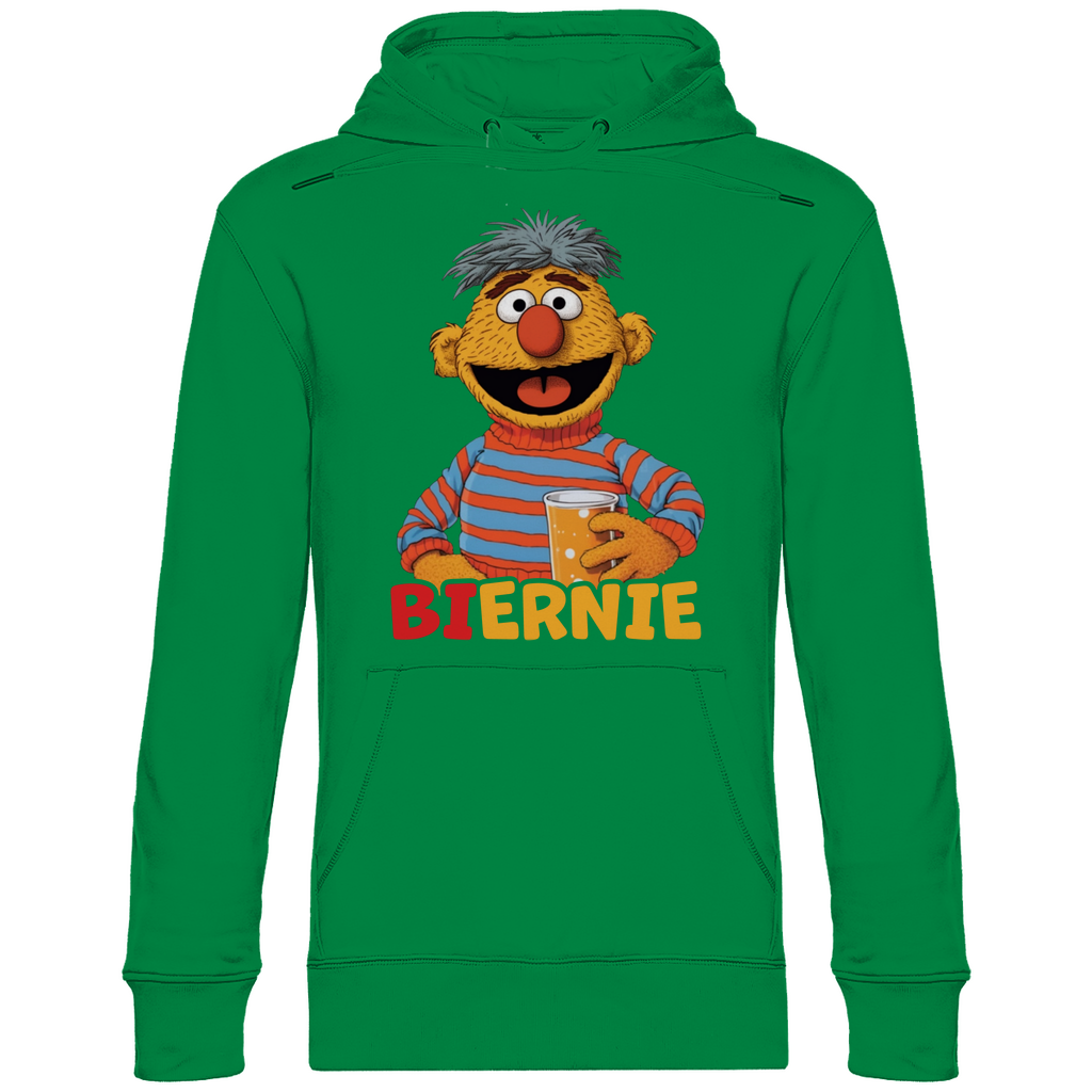 Sesamstraße - Ernie Biernie - Unisex Hoodie Kelly Green