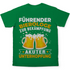 Führender Bierologe zur Bekämpfung akuter Unterhopfung - Herren Shirt Kelly Green