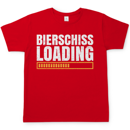 Bierschiss Loading - Herren Shirt Red