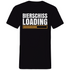 Bierschiss Loading - Herren V-Neck Shirt Black
