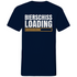 Bierschiss Loading - Herren V-Neck Shirt Navy