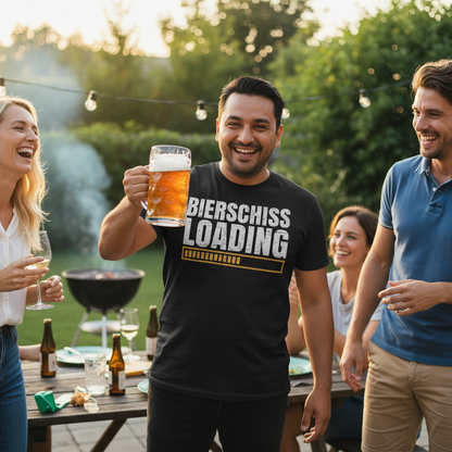 Bierschiss Loading - Herren Shirt