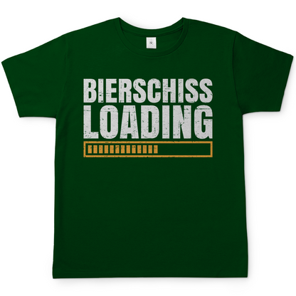 Bierschiss Loading - Herren Shirt Bottle Green