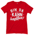 Bin da kann losgehen - Damenshirt Red