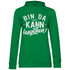 Bin da kann losgehen - Damen Hoodie Kelly Green