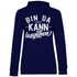 Bin da kann losgehen - Damen Hoodie Navy Blue