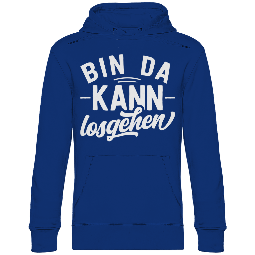 Bin da kann losgehen - Unisex Hoodie Royal