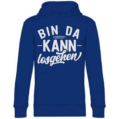 Bin da kann losgehen - Unisex Hoodie Royal