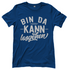 Bin da kann losgehen - Damenshirt Royal Blue