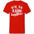 Bin da kann losgehen - Herren V-Neck Shirt Red