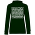 Bitte nicht ansprechen ich bin genervt - Damen Hoodie Forest Green