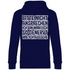 Bitte nicht ansprechen ich bin genervt - Unisex Hoodie Navy Blue
