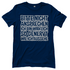 Bitte nicht ansprechen ich bin genervt - Damenshirt Navy