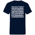 Bitte nicht ansprechen ich bin genervt - Herren V-Neck Shirt Navy