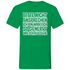 Bitte nicht ansprechen ich bin genervt - Herren V-Neck Shirt Kelly Green