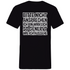 Bitte nicht ansprechen ich bin genervt - Herren V-Neck Shirt Black