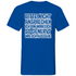Bitte nicht ansprechen ich bin genervt - Herren V-Neck Shirt Royal Blue