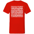 Bitte nicht ansprechen ich bin genervt - Herren V-Neck Shirt Red