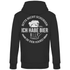Bitte nicht schubsen - Unisex Hoodie Black