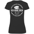 Bitte nicht schubsen - V-Neck Damenshirt Black