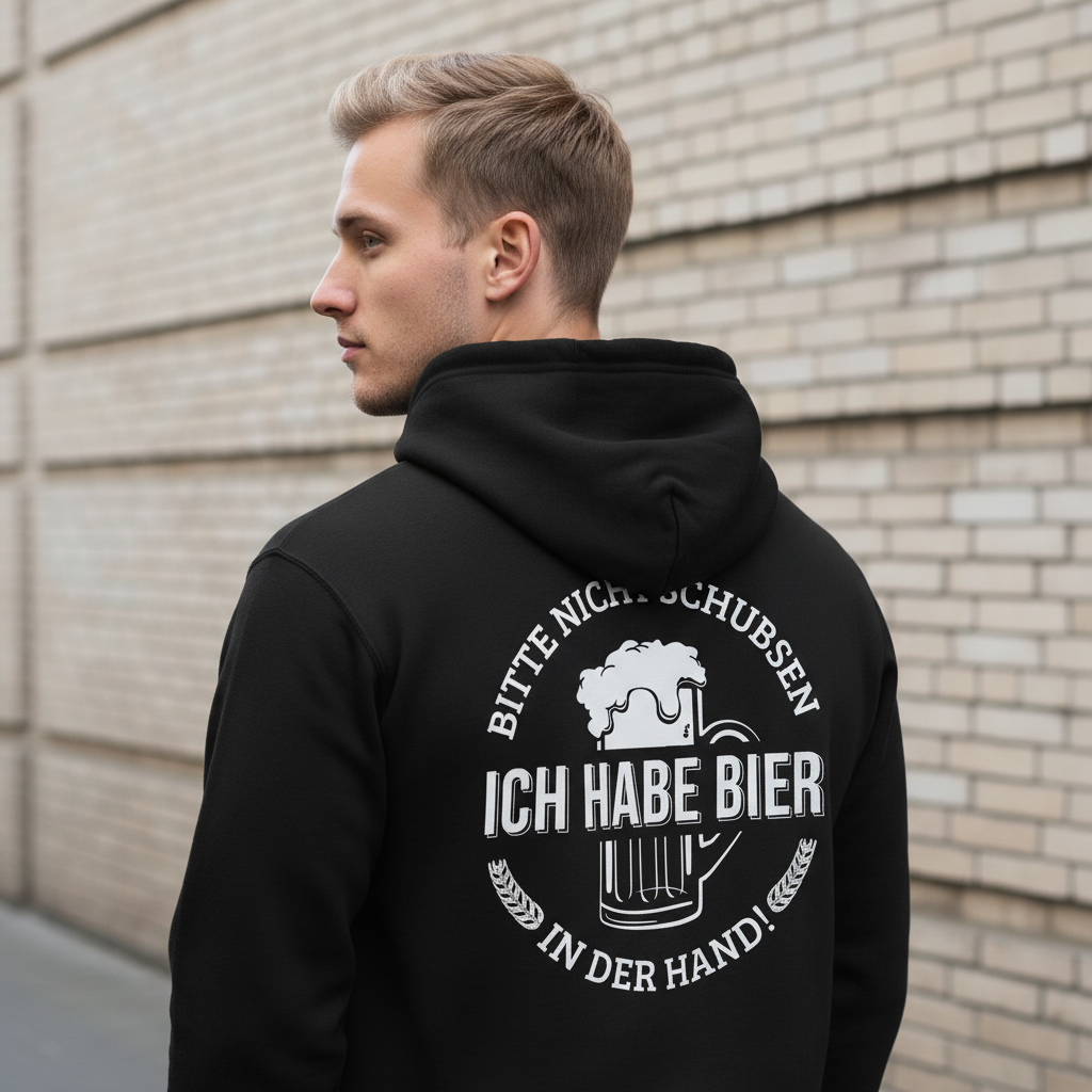 Bitte nicht schubsen - Unisex Hoodie