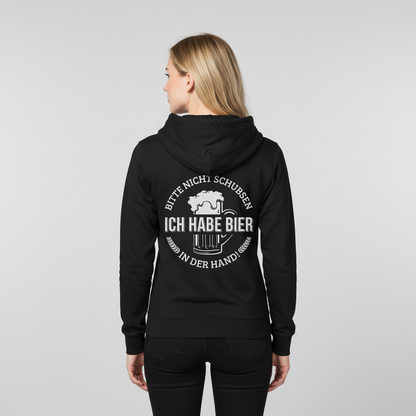 Bitte nicht schubsen - Damen Hoodie