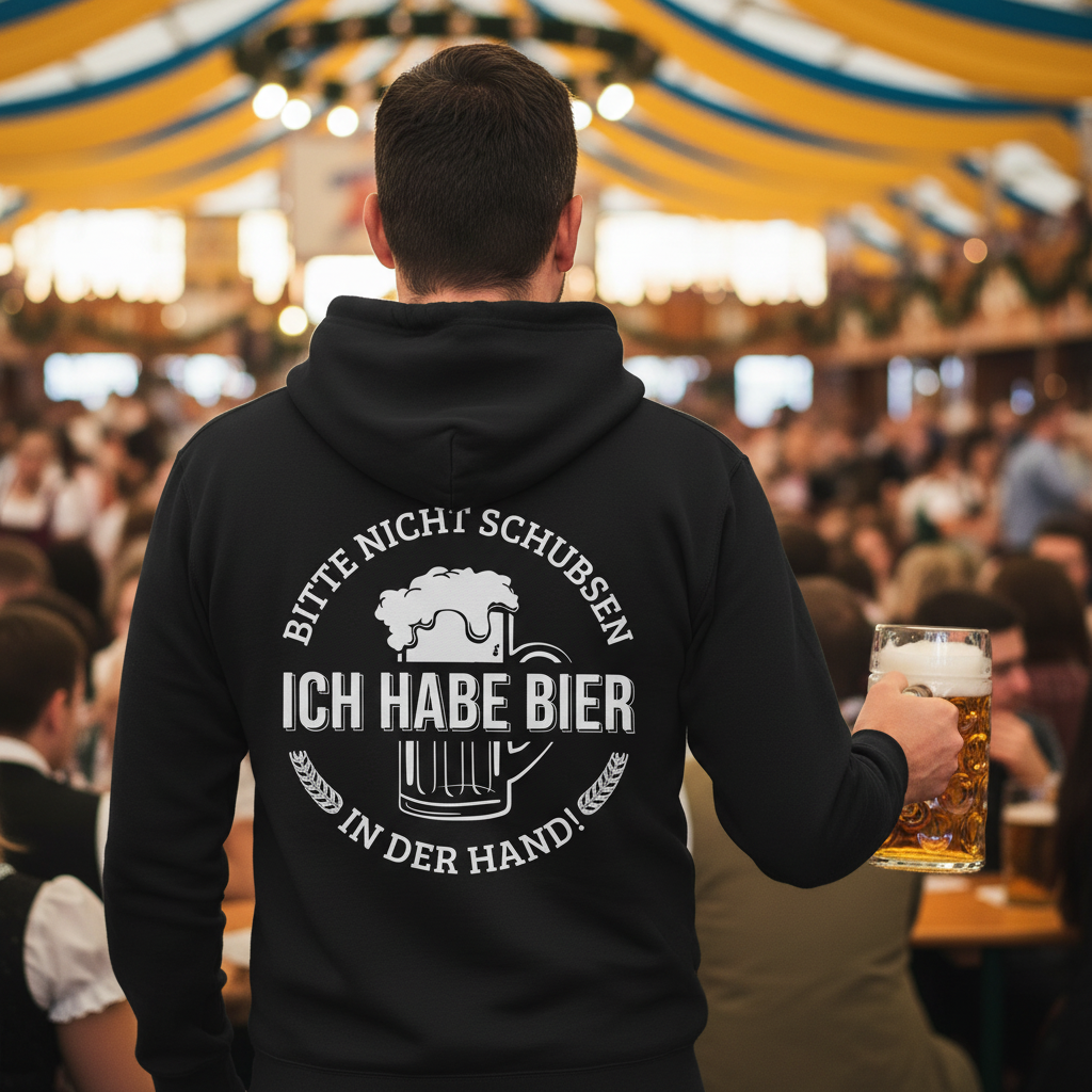 Bitte nicht schubsen - Unisex Hoodie