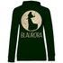 Mond Prinzessin - Blaurora - Damen Hoodie Forest Green