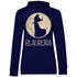 Mond Prinzessin - Blaurora - Damen Hoodie Navy Blue