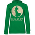 Mond Prinzessin - Blaurora - Damen Hoodie Kelly Green