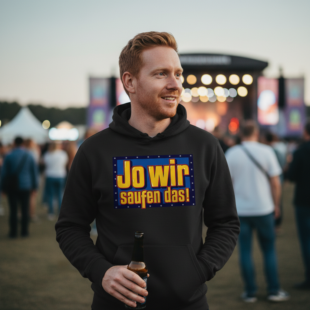 Jo wir saufen das - Bob der Baumeister - Unisex Hoodie