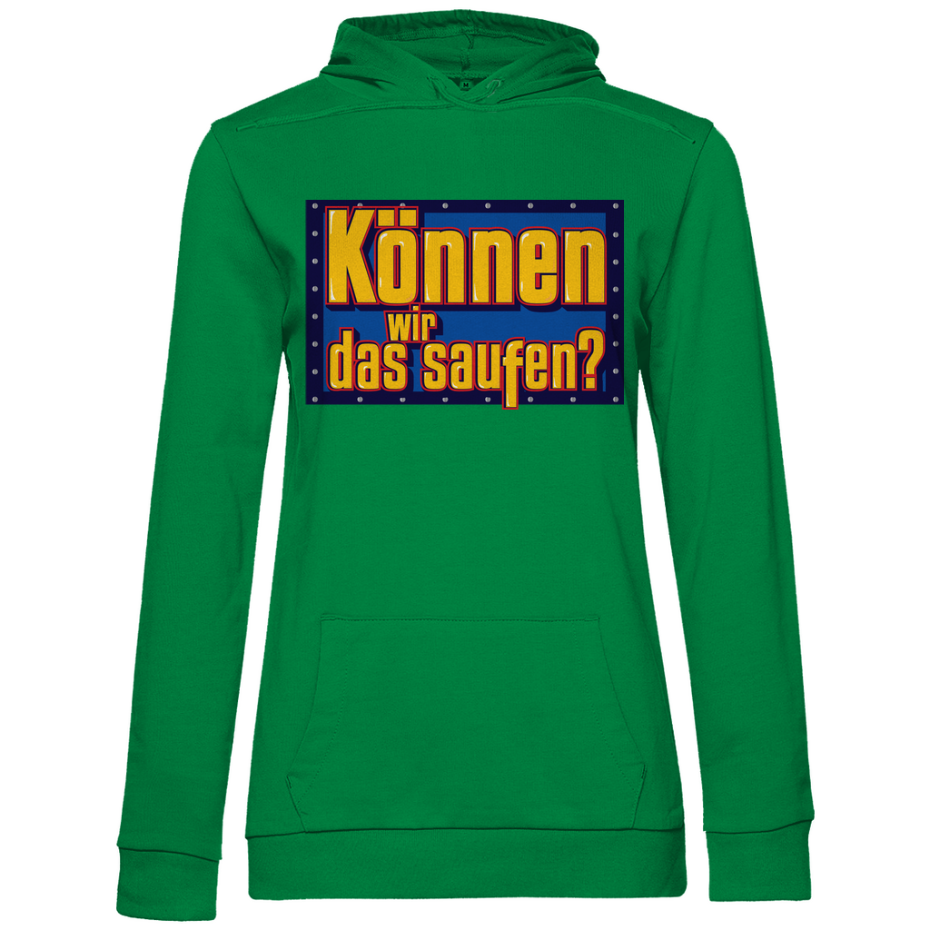 Können wir das saufen? Bob der Baumeister - Damen Hoodie Kelly Green