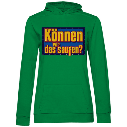 Können wir das saufen? Bob der Baumeister - Damen Hoodie Kelly Green
