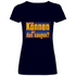 Können wir das saufen? Bob der Baumeister - V-Neck Damenshirt Deep Navy